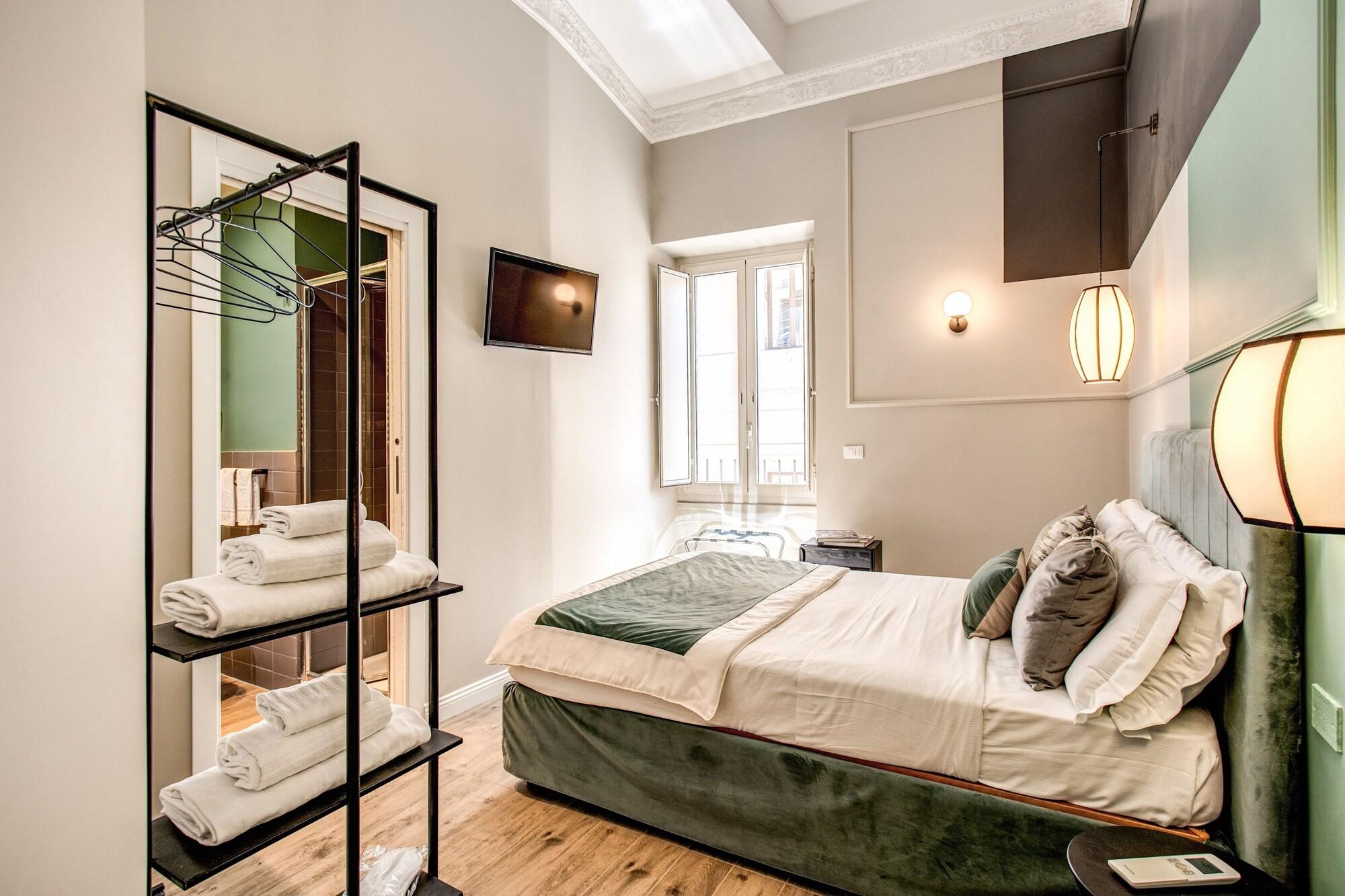 ホテル トレヴィスパーニャ シャルメ B＆B ローマ エクステリア 写真